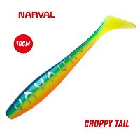 Приманка силиконовая Narval Choppy Tail 10cm #002-Blue Back Tiger
