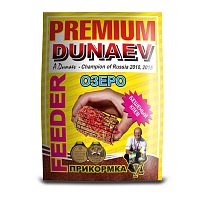 Прикормка Дунаев Premium Фидер Озеро 1кг