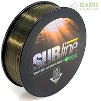 Леска карповая Korda SUBLINE Brown 1000m.