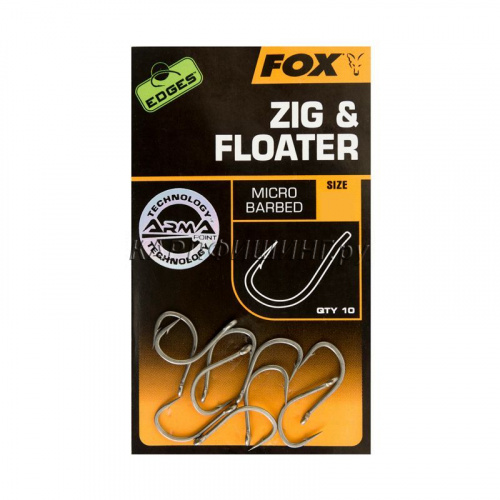 Крючки карповые FOX EDGES Zig & Floater