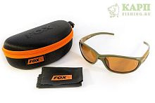 FOX XT4 Sunglasses Green Frame - Brown Lense - Очки поляризационные зеленая оправа коричневые линзы