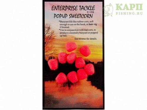 Плавающая искусственная кукуруза Enterprise POPUP SWEETCORN Red 