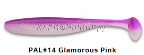 Приманка силиконовая KEITECH Easy Shiner 4" PAL#14 (Glamorous Pink)
