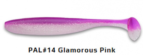 Приманка силиконовая KEITECH Easy Shiner 4" PAL#14 (Glamorous Pink)