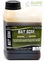 Fun Fishing BAIT SOAK System AMINO CAVIAR & BLACK PEPPER 1Litre - жидкость для ПВА ИКРА и ПЕРЕЦ