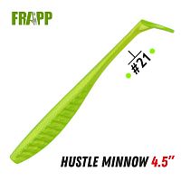 Приманка силиконовая Frapp Hustle Minnow 4.5" #21