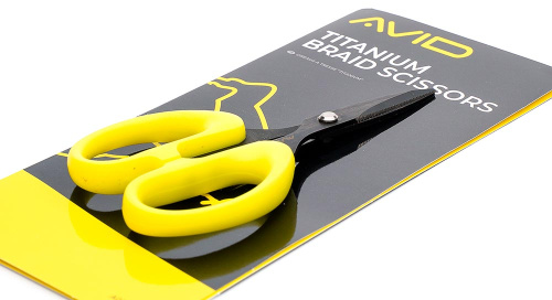 Ножницы AVID CARP TITANIUM Braid Scissors фото 2