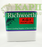 Микс для бойлов Richworth K-G-1 Base Mix 5kg - СЛИВА и РАКУШКА