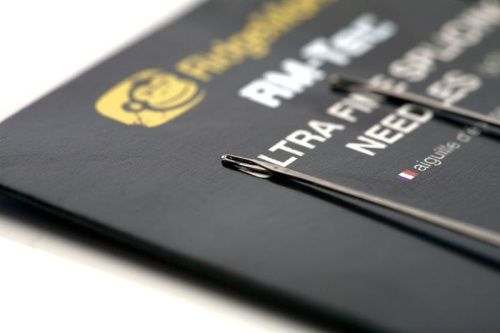 Ridge Monkey Ultra Fine Splicing Needles - комплект из трех тонких игл для лидкора. Иглы для лидкора с замочком. Подходят для работы с любыми лидкорами и поводковыми материалами фото 4 Набор тонких игл Ridge Monkey Ultra Fine Splicing Needles фото 4