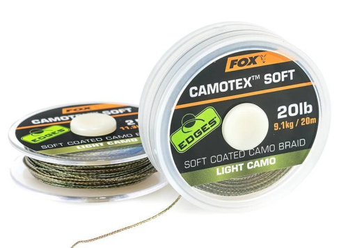 Поводковый материал в оплётке FOX Camotex SOFT фото 2 Поводковый материал в оплётке FOX Camotex SOFT фото 2
