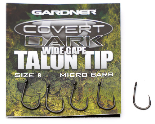 Крючки карповые GARDNER Covert Dark TALON TIP WIDE GAPE
