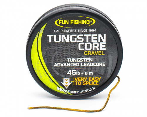 Ледкор FUN FISHING Tungsten Core Gravel 45lb 8m