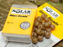 Бусина SOLAR Rubber Beads 6mm WEED GREEN