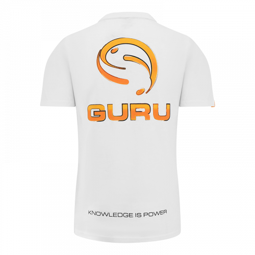 Футболка GURU Semi Logo Tee White фото 4