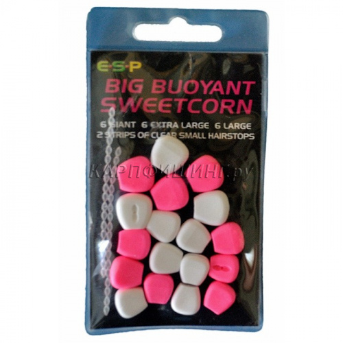 Плавающая кукуруза ESP BIG Buoyant Sweetcorn PINK/ WHITE фото 2
