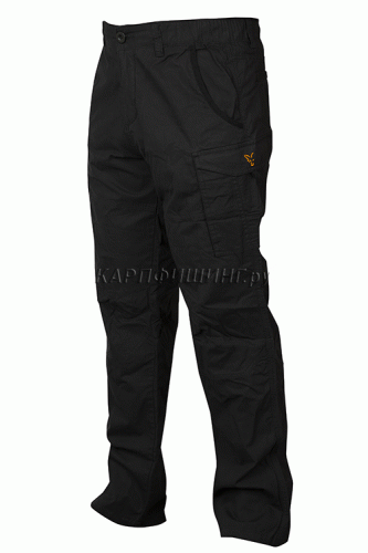 Брюки FOX Collection Black & Orange Combat Trousers