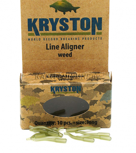 Лентяйки для крючков длинные Kryston Line Aligner Long Weed (Зеленые)