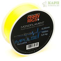 Леска карповая Ready Rigs IMPULSE Yellow 1000m.