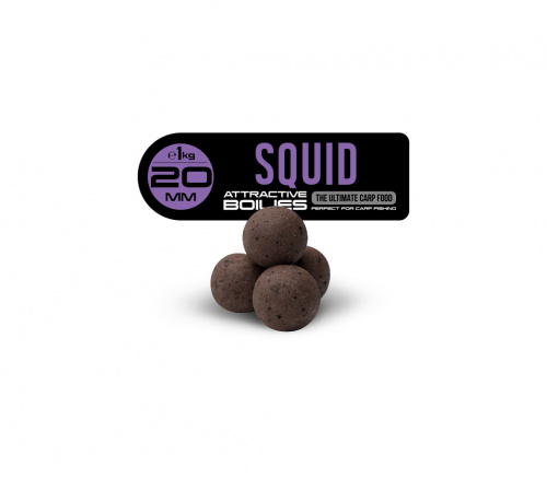 Тонущие бойлы FFEM Ajika Boilies Squid (Кальмар) 20mm 1kg фото 3