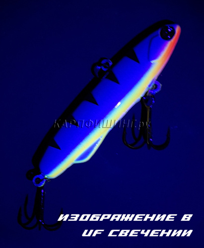BAT Shiriten Baton (Бат Ширитен БАТОН) 70мм, цвет 927 - Раттлин силиконовый, ВИБ для рыбалки фото 2