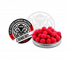 Плавающие бойлы FFEM Pop-Up Cranberry N-Butyric (клюква и масляная кислота)