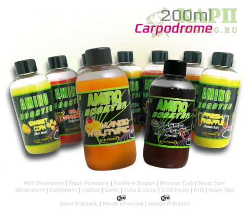 Бустер Fun Fishing AMINO BOOSTER MANGO N'BUTYRIC (МАНГО) - 200ml