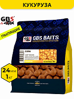 Пылящие бойлы GBS Corn (Кукуруза) 24мм 1кг
