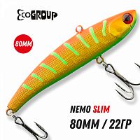 Виб ECOPRO Nemo Slim 80mm 22g 052-Hot Pepper