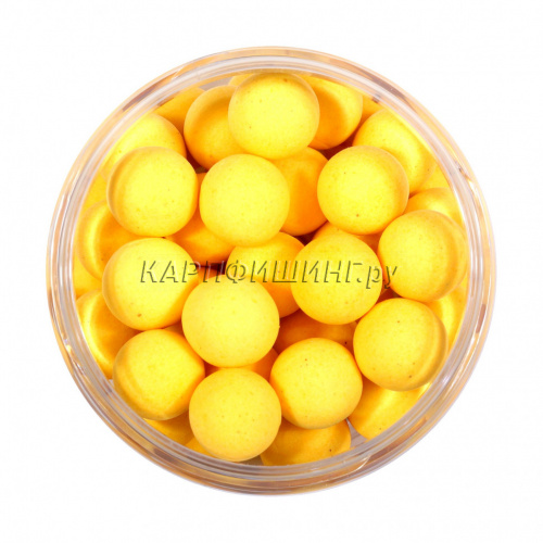 Плавающие бойлы GBS Baits Pop-up Juicy Pineapple (Ананас) фото 3