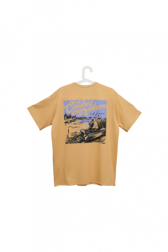 Футболка Narval T-Shirt Catches Everywhere Creem Brulee #L фото 2