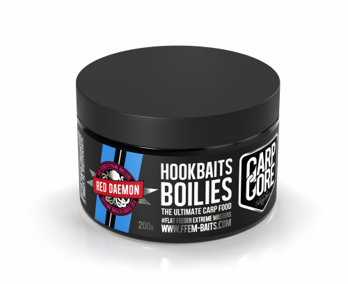 Насадочные бойлы FFEM Hookbaits Boilies Red Daemon (Специи) 16mm 200gr