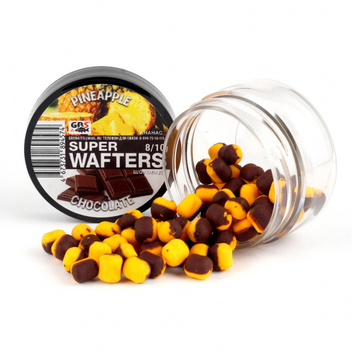 Вафтерсы GBS Pineapple-Chocolate (Ананас-Шоколад) 8x10mm фото 2 Вафтерсы GBS Pineapple-Chocolate (Ананас-Шоколад) 8x10mm фото 2