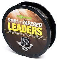 Korda Subline Tapered Leader Brown - Моно лидер конусный
