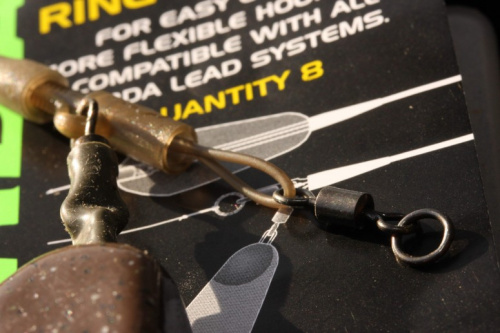 Вертлюжки с колечком KORDA Ring Swivels №8 фото 2