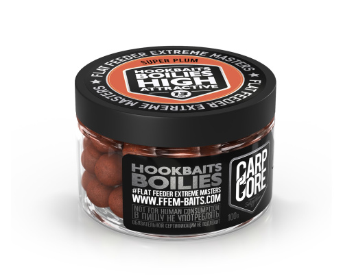 Насадочные бойлы FFEM Hookbaits Boilies Super Plum (слива) 13mm