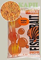 Прикормка FishBait Gold КАРП ПЕРСИК 1кг