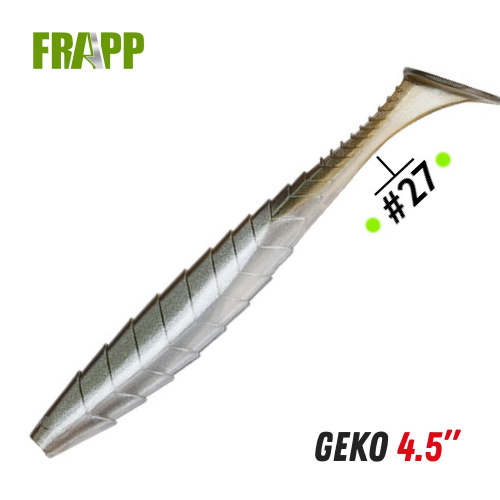 Приманка силиконовая Frapp Geko 4.5" #27