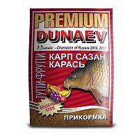 Прикормка Дунаев Premium Карп Сазан Тутти Фрутти 1кг