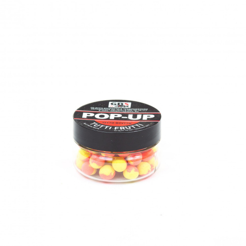 Плавающие бойлы GBS Baits Pop-up Tutti Frutti (Тутти фрутти) фото 2