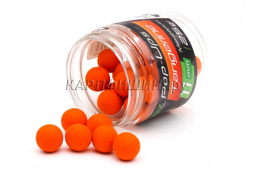 Плавающие бойлы ZEMEX Pop-Ups Tangerine (Мандарин) 11mm фото 2