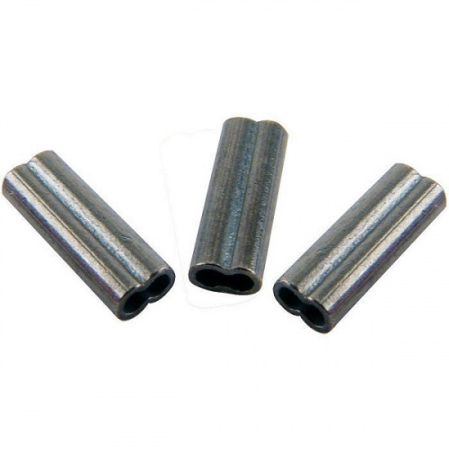 Трубки обжимные PB Products Double Barrel Crimps - 50 шт. фото 2