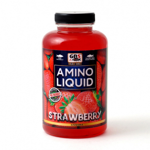 Жидкая добавка GBS Amino Liquid Strawberry (Клубника) 500мл фото 2