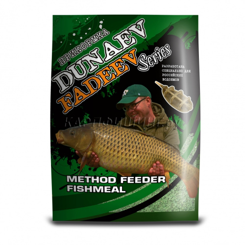 Прикормка Дунаев Фадеев Method Feeder Fishmeal 1кг