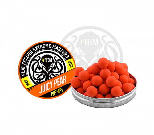 Плавающие бойлы FFEM Pop-Up Juicy Pear (кислая груша) фото 3 Плавающие бойлы FFEM Pop-Up Juicy Pear (кислая груша) фото 3