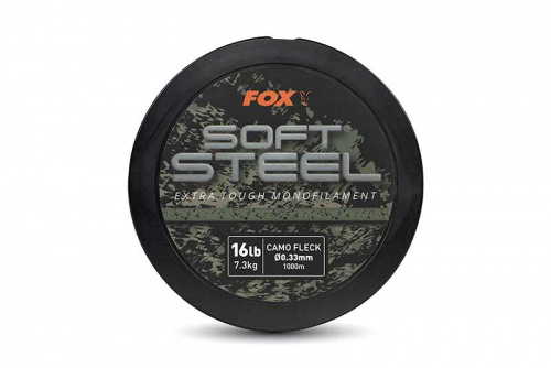 Леска карповая FOX Soft Steel Fleck Camo 1000m.