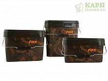 Ведро для прикормки камуфляжное Fox Camo Square Buckets