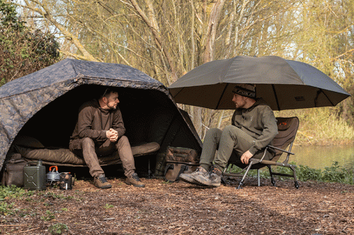 Зонт укрытие FOX Khaki Brolly 45" фото 4