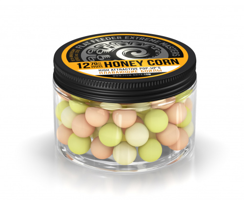 Плавающие бойлы FFEM Pop-Up Coctail HONEY CORN (Мед-Кукуруза) 12мм фото 4