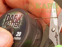 Поводковый материал БЕЗ оплётки KORDA DARK MATTER