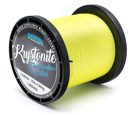 Жёлтая Леска KRYSTON Krystonite Fluorocarbon Coated фото 2 Жёлтая Леска KRYSTON Krystonite Fluorocarbon Coated фото 2